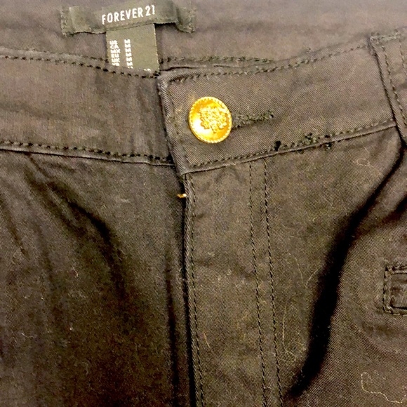 Forever 21 Jeans Black Women’s Size Medium - Picture 5 of 7